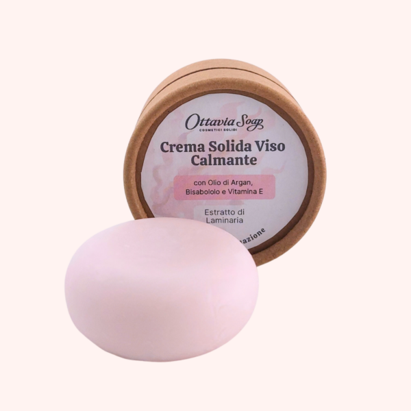 CREMA SOLIDA VISO Calmante con estratto di Alga - CREMA SOLIDA VISO Calmante con estratto di alga